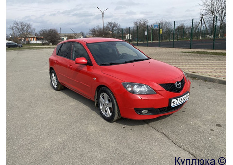 Mazda 3 I (BK) Рестайлинг, 2006