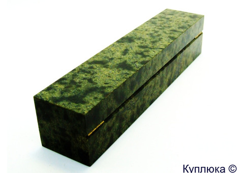 Футляр - Хьюмидор (Humidor) для сигар. Чистый Вердантит.