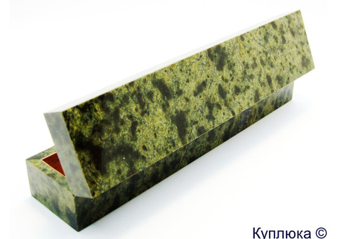 Футляр - Хьюмидор (Humidor) для сигар. Чистый Вердантит.