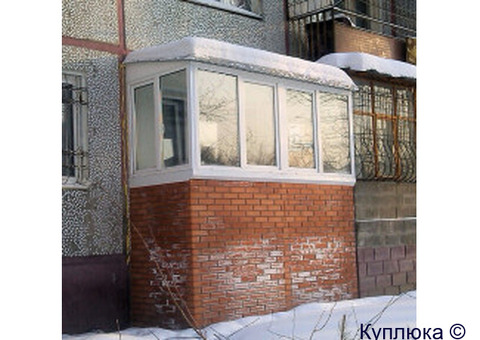Благоустройство балконов и лоджий. Установка рам. Утепление.