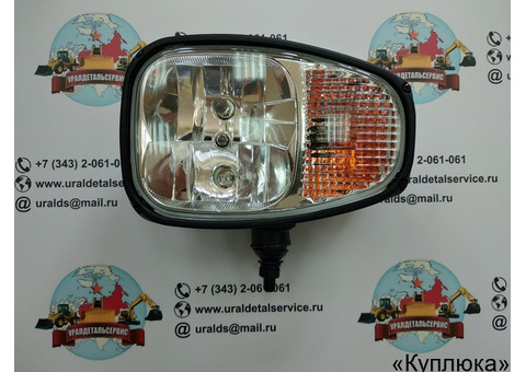 Фара основного освещения UDS-003 (Volvo, JCB, Hidromek, Terex) Нижнее крепление