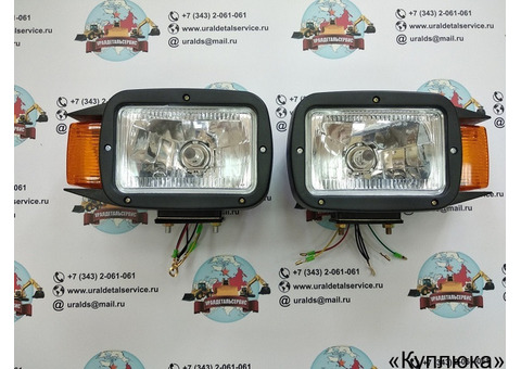 Фара основного освещения UDS-008 (New Holland, MST, Dressta, Komatsu, Hitachi)