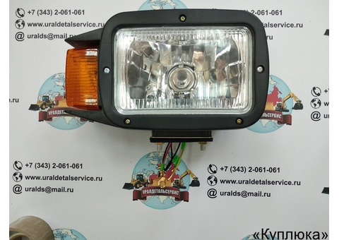 Фара основного освещения UDS-008 (New Holland, MST, Dressta, Komatsu, Hitachi)