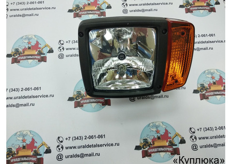 Фара основного освещения UDS-010 (JCB, Case, John Deere, Komatsu) Заднее крепление