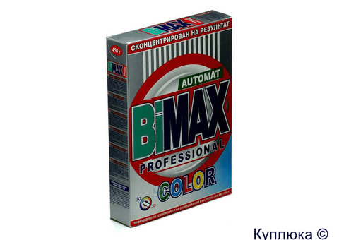 Стиральный порошок Bimax professional color automat 400г