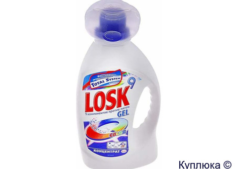 Гель для стирки Losk color с дозатором 1,3л
