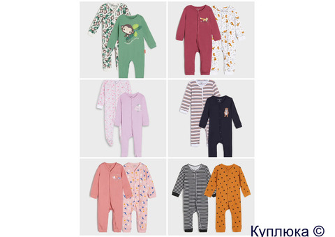 Новые комбинезоны, слипы, боди