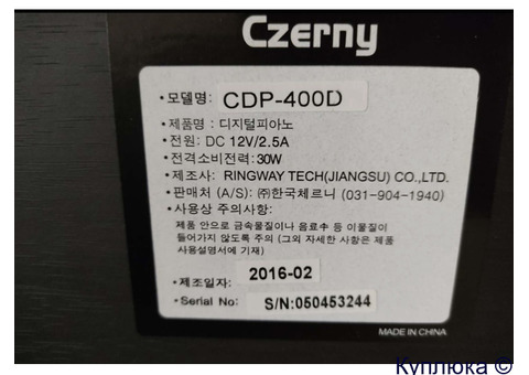 Электронное пианино Czerny CDP-400D корейское