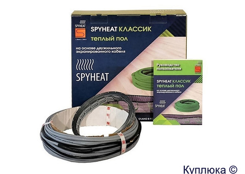Кабельный тёплый пол в стяжку и под плитку.