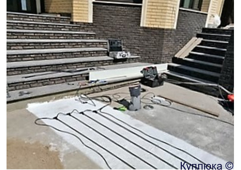 Обогрев ЭкоОндол. Обогрев ступенек. Обогрев крыльца. Обогрев площадок.