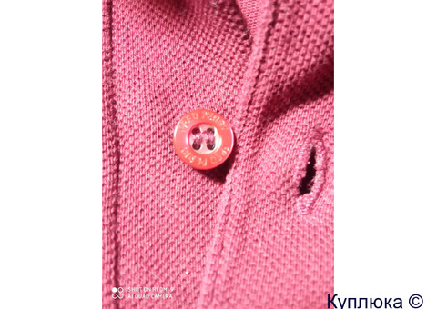 Бордовая поло FRED PERRY(ОРИГИНАЛ)!!