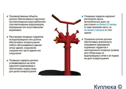 Гидрант ГП, колонка КВ4, трубопроводная арматура в Твери
