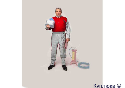 Комбинезон пескоструйщика р-р 52-54, рост 176 (Вектор)