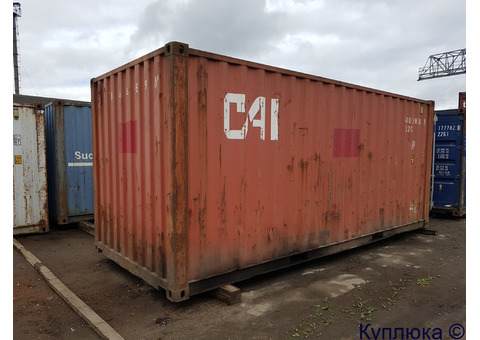 Контейнер 20 футов — продажа морских контейнеров в СПб с доставкой