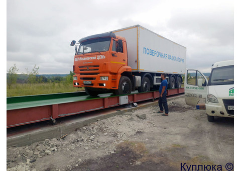Весы автомобильные АСП-100-24 поверхностные