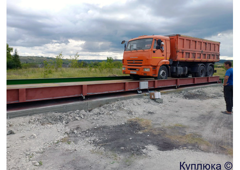 Весы автомобильные АСП-100-24 поверхностные