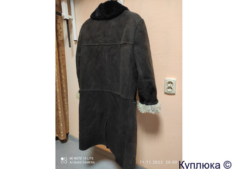 Полушубок мужской из овчины р. 52-54