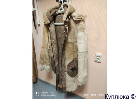 Дубленка женская из овчины силка р. 50-52