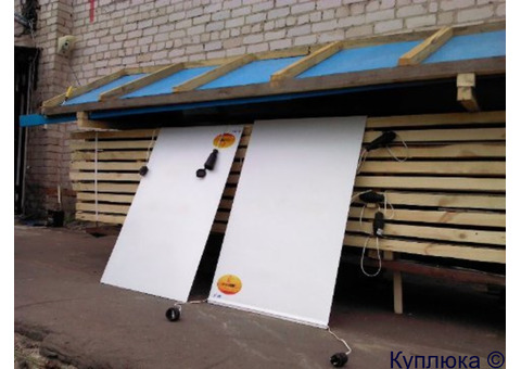 Быстрая сушка древесины инфракрасными кассетами