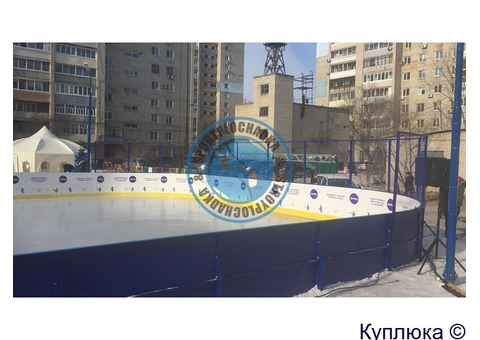 Хоккейные борта и хоккейные коробки  под ключ.